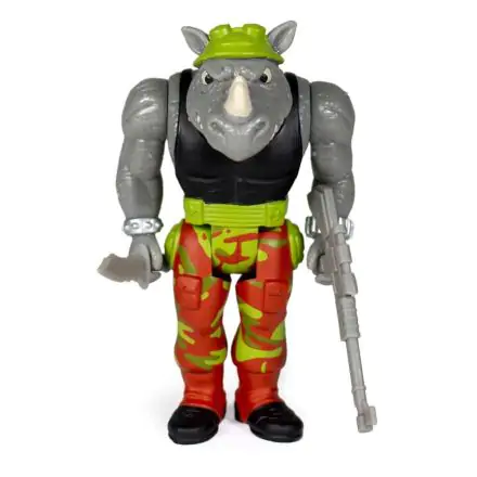 Teenage Mutant Ninja Turtles ReAction Rocksteady akciófigura 10 cm termékfotó