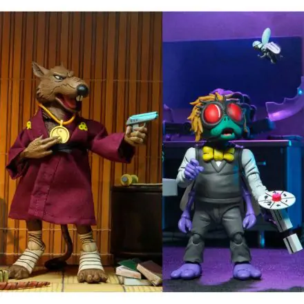 Teenage Mutant Ninja Turtles Splinter and Baxter 2db-os figura csomag 18cm termékfotó