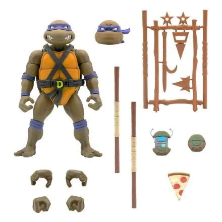 Teenage Mutant Ninja Turtles Ultimates Donatello akciófigura 18 cm termékfotója