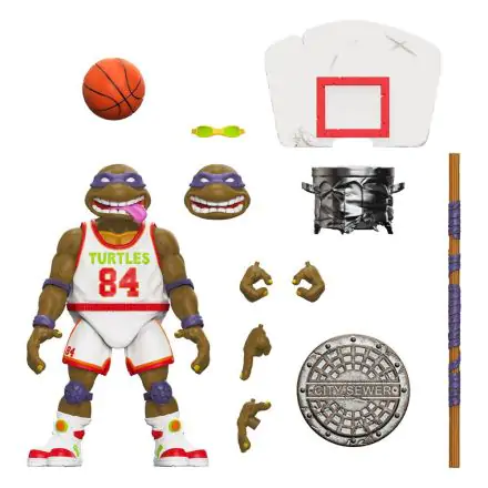 Teenage Mutant Ninja Turtles Ultimates Slam Dunkin' Don akciófigura 18 cm termékfotója