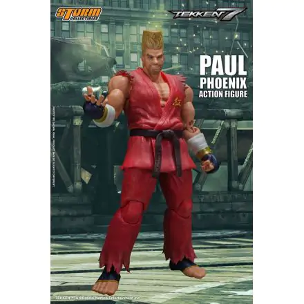 Tekken 7 1/12 Paul Phoenix akciófigura 18 cm termékfotó
