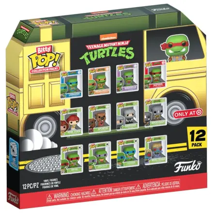 Tenage Mutant Ninja Turtles Bitty Funko POP! Vinyl figura 12 db-os csomag 2,5 cm termékfotó