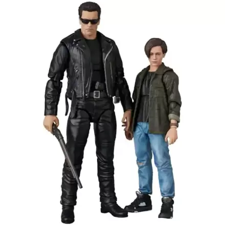 Terminator 2 MAFEX T-800 (T2 Ver.) & John Connor akciófigura 16 cm termékfotó