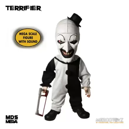 Terrifier MDS Mega Scale Plush Doll Art the Clown with Sound 38 cm termékfotója