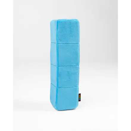 Tetris Block I light blue plüss figura termékfotója