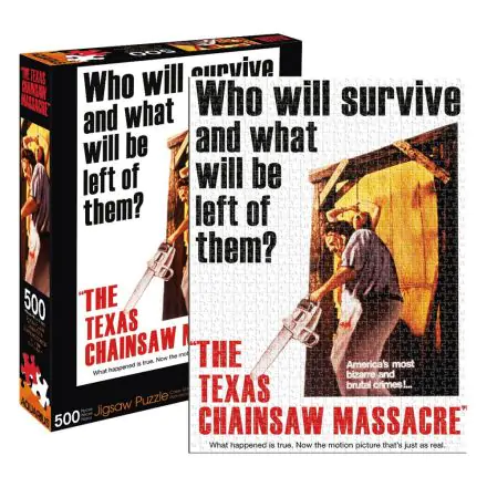 Texas Chainsaw Massacre Who Will Survive puzzle (500 darab) termékfotó