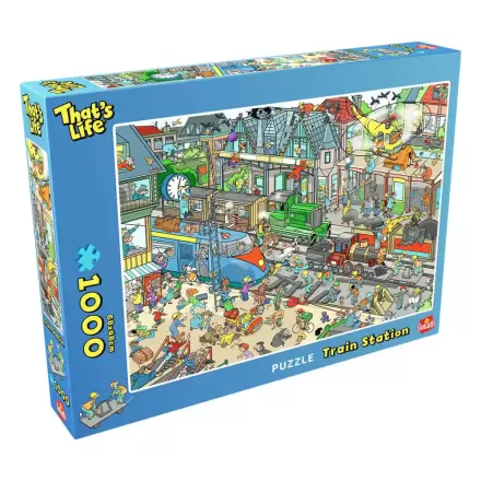 That´s Life Bix Box Puzzle Train Station (1000 pieces) termékfotója