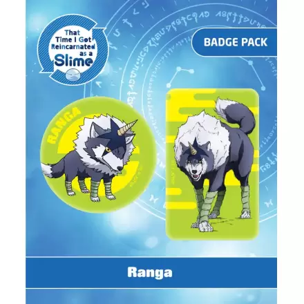 That Time I Got Reincarnated as a Slime Ranga 2 db-os kitűző csomag termékfotója