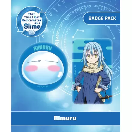 That Time I Got Reincarnated as a Slime Rimuru 2 db-os kitűző csomag termékfotója