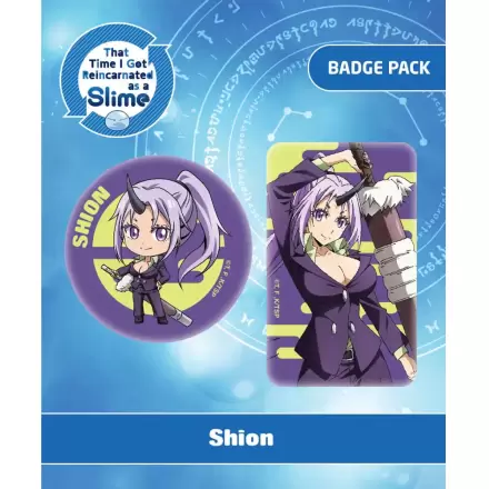 That Time I Got Reincarnated as a Slime Shion 2 db-os kitűző csomag termékfotója