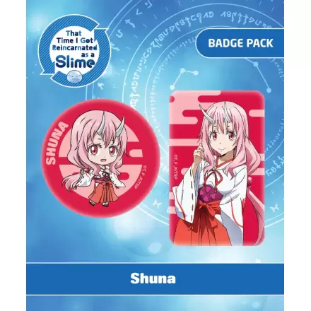 That Time I Got Reincarnated as a Slime Shuna 2 db-os kitűző csomag termékfotója