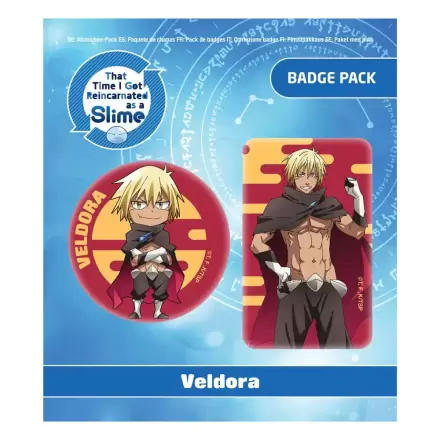 That Time I Got Reincarnated as a Slime Veldora Human Form 2 db-os kitűző csomag termékfotó
