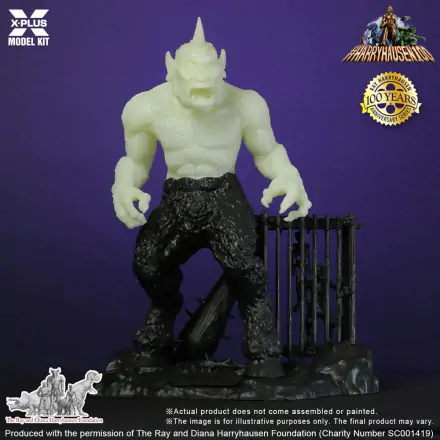 The 7th Voyage of Sinbad 1/35 Ray Harryhausens Cyclops Glow in the Dark Edition szobor figura 24 cm termékfotó