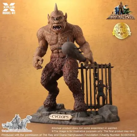 The 7th Voyage of Sinbad 1/8 Ray Harryhausens Cyclops modell készlet 23 cm termékfotó