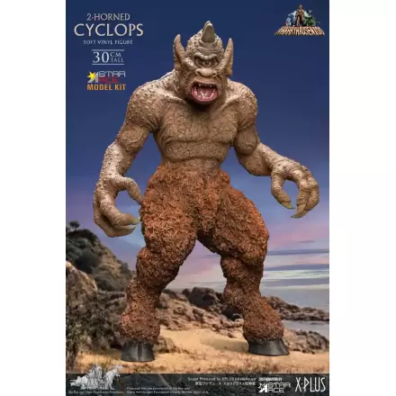 The 7th Voyage of Sinbad Soft Vinyl modell készlet Ray Harryhausens 2-horned Cyclops 30 cm termékfotója