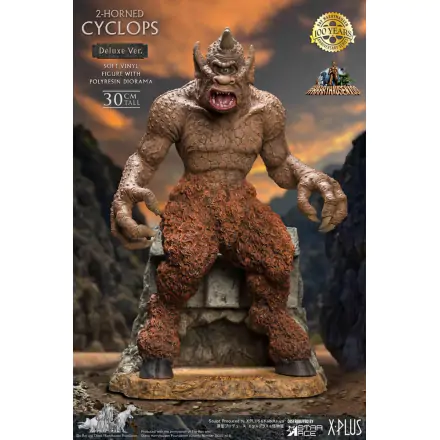 The 7th Voyage of Sinbad Soft Vinyl szobor figura Ray Harryhausens Horned Cyclops Deluxe Version 32 cm termékfotó