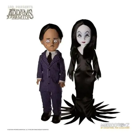 The Addams Family LDD Gomez + Morticia Dead Dolls csomag figura 25cm termékfotó