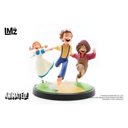 The Adventures of Tom Sawyer Animated!Tom, Huck & Becky  szobor figura 23 cm termékfotó