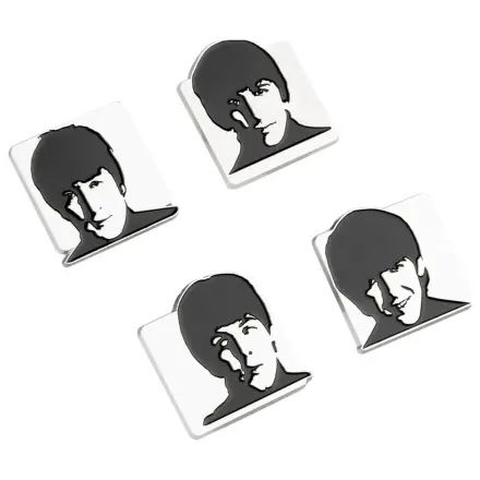 The Beatles 4 db-os kitűző csomag termékfotó