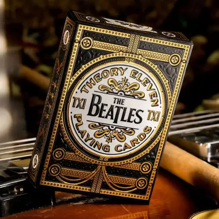 The Beatles Black Special Edition kártyajáték termékfotó