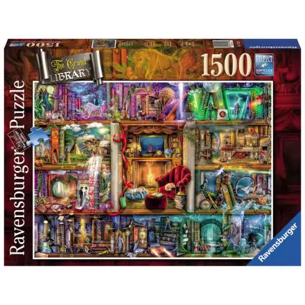 The big bookshop puzzle 1500db-os termékfotó