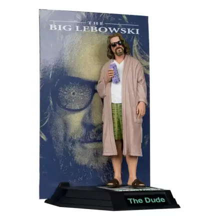 The Big Lebowski Movie Maniacs The Dude (McFarlane Digital) szobor figura 15 cm termékfotó