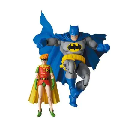 The Dark Knight Returns MAF EX Action Figures Batman Blue Version & Robin 11- 16 cm termékfotója