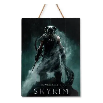 The Elder Scrolls V: Skyrim WoodArts 3D Wooden Wall Art Dragonborn poszter 30 x 40 cm termékfotó