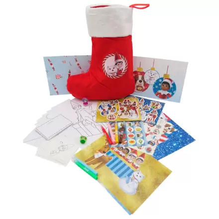 The Elf On The Shelf Christmas zokni színező csomag termékfotó