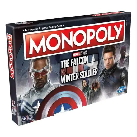 The Falcon and the Winter Soldier Angol nyelvű Monopoly társasjáték termékfotó