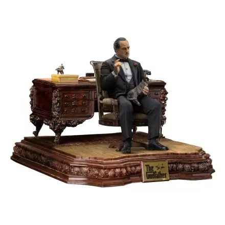 The Godfather Deluxe Art Scale 1/10 Don Vito Corleone szobor figura 19 cm termékfotó