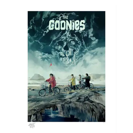 The Goonies Art Print Never Say Die 46 x 61 cm - keretezetlen vászonkép termékfotó