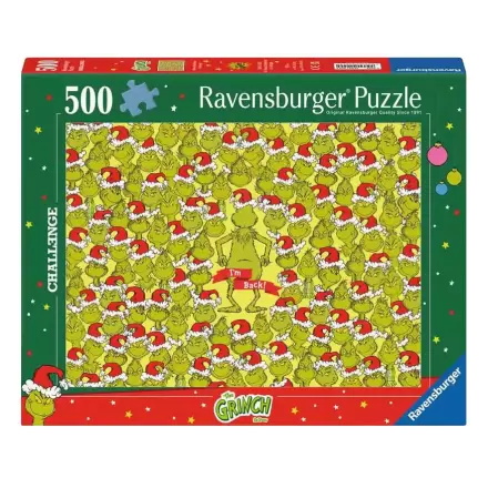 The Grinch Challenge Merry Grinchmas puzzle (500 darab) termékfotó