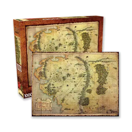 The Hobbit Map puzzle (1000 darab) termékfotója