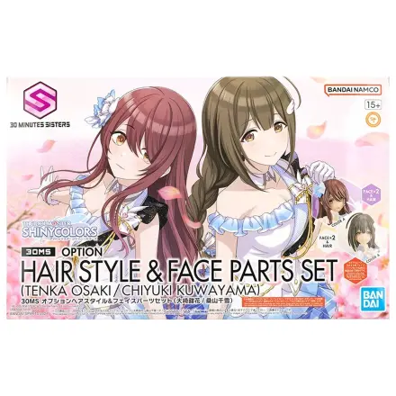 The Idolmaster 30MS Option Hair Style & Face Parts Set modell készlet kiegészítő csomag termékfotó