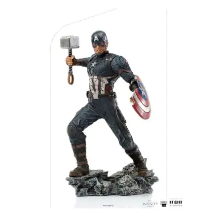 The Infinity Saga BDS Art Scale 1/10 Ultimate Captain America szobor figura 21 cm termékfotó
