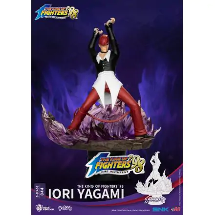 The King of Fighters '98 D-Stage Iori Yagami Closed Box Version PVC Diorama szobor 16 cm termékfotó