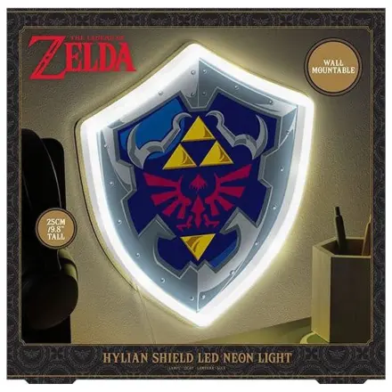 The Legend of Zelda fali lámpa Hylian Shield termékfotó