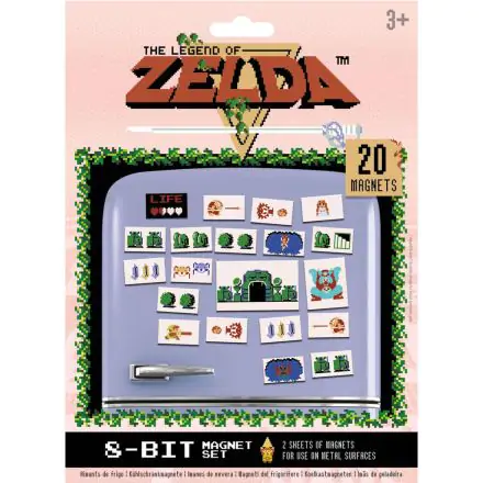 The Legend of Zelda hűtőmágnes 20-as csomag termékfotója