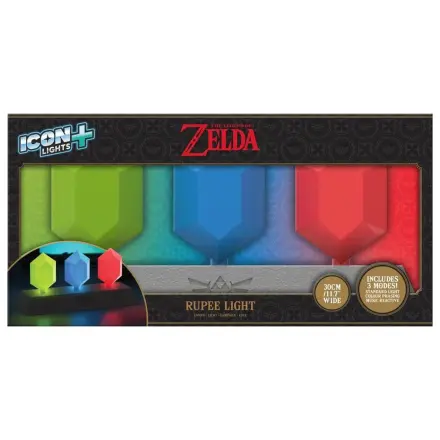 The Legend of Zelda Icon Plus Light Rupee lámpa 30 cm termékfotó