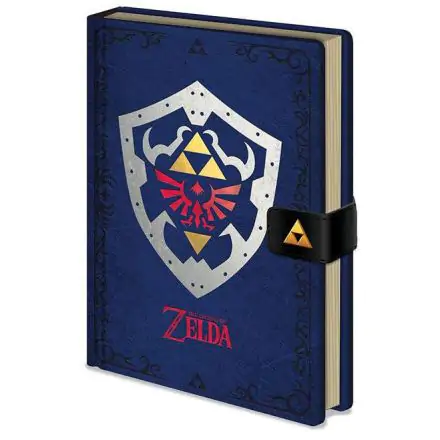 The Legend of Zelda Shield prémium A5 jegyzetfüzet termékfotó