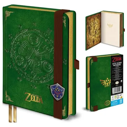 The Legend of Zelda Triforce Luxe Slider jegyzetfüzet termékfotó