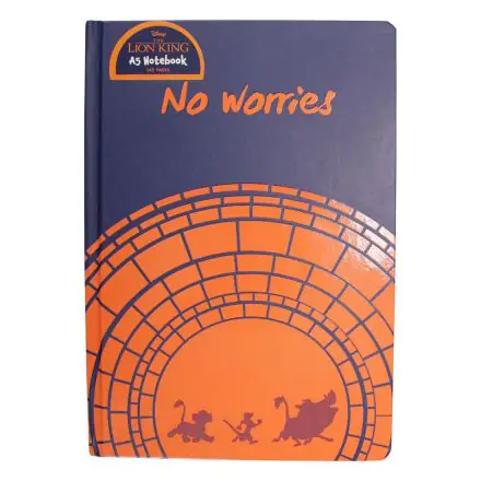 The Lion King No Worries A5 jegyzetfüzet termékfotó