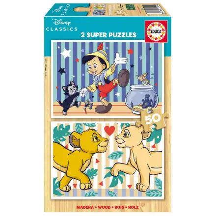 The Lion King Pinocchio puzzle 2x50db-os termékfotó