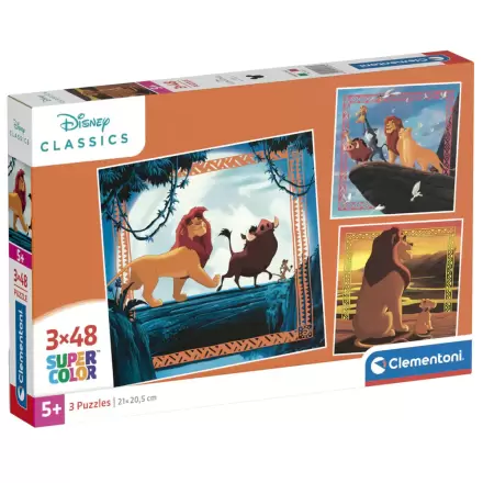 The Lion King puzzle 3x48db-os termékfotója