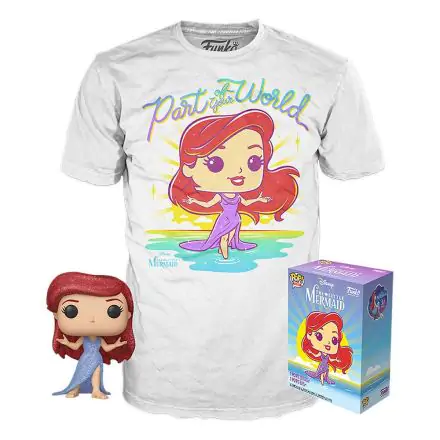 The Little Mermaid POP! & Tee Box Ariel Exkluzív figura és póló csomag termékfotó