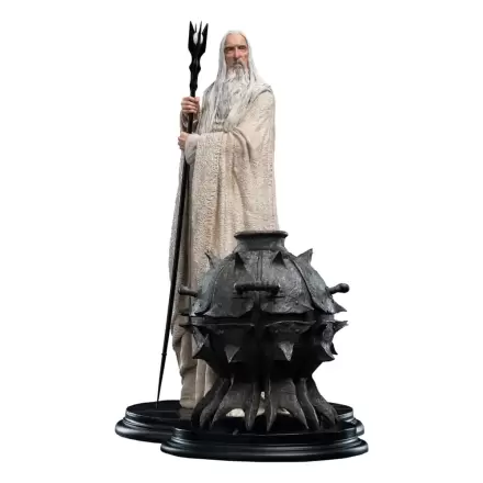The Lord of the Rings 1/6 Saruman and the Fire of Orthanc (Classic Series) szobor figura 33 cm termékfotója