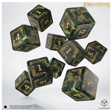 The Lord of the Rings: 10 db-os D6 dobókocka csomag Rohan termékfotó