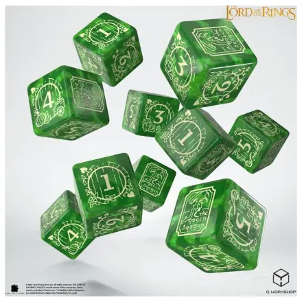 The Lord of the Rings: 10 db-os D6 dobókocka csomag Shire termékfotó