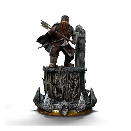 The Lord of the Rings Art Scale 1/10 Gimli Unleashed szobor figura 26 cm       termékfotó
